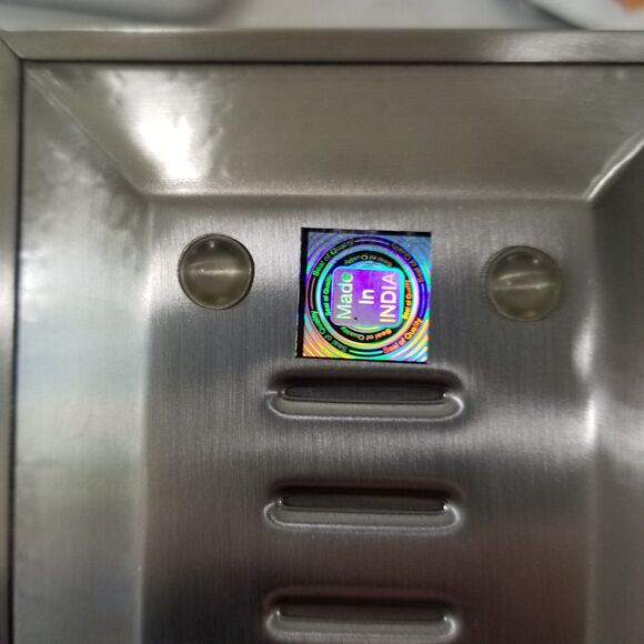 Hammered edge stainless trays made in india new - Picture 4 of 10